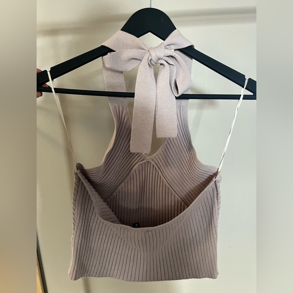 Blush Pink Halter top - Picture 2 of 2